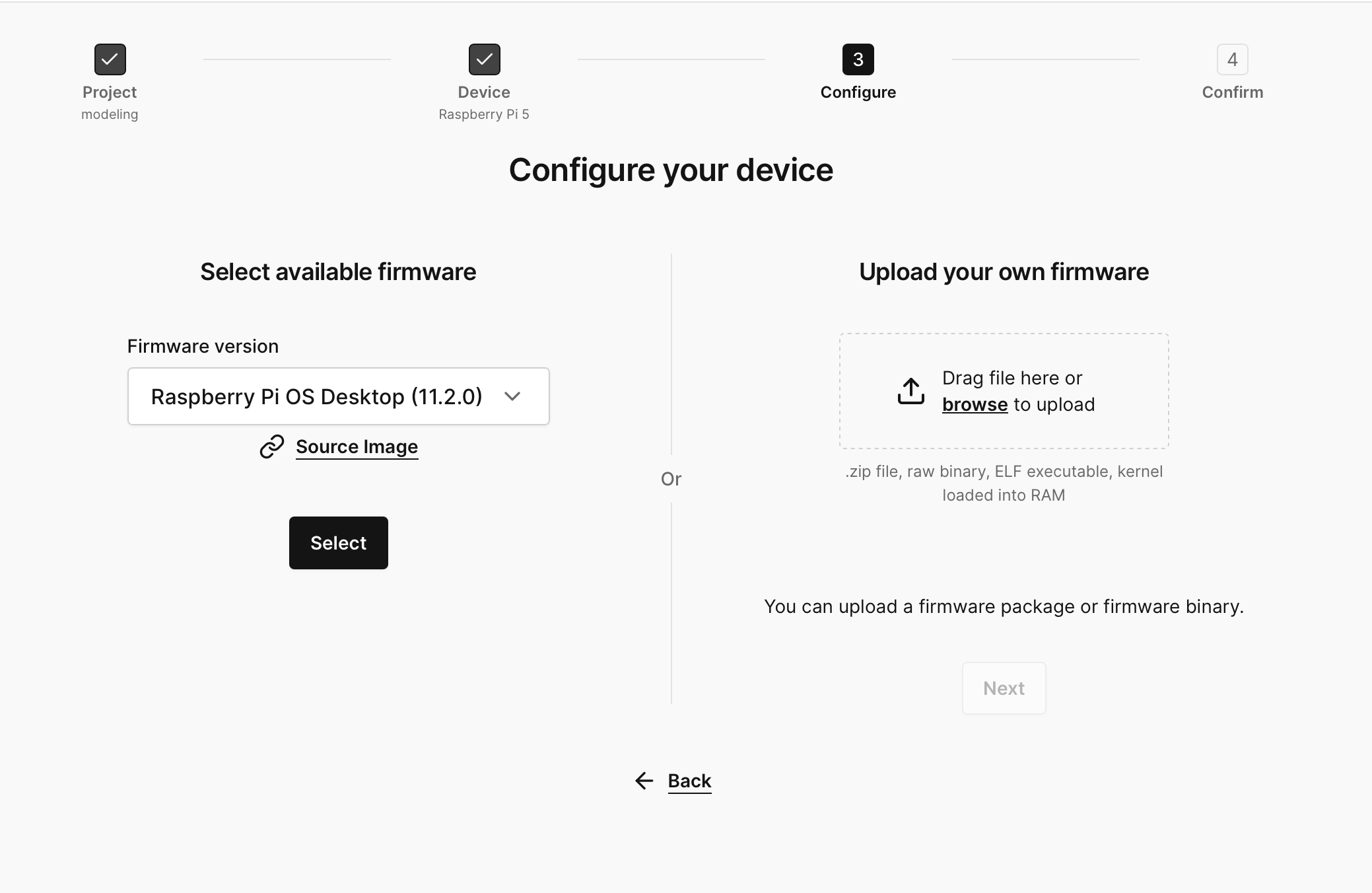 Configure your device