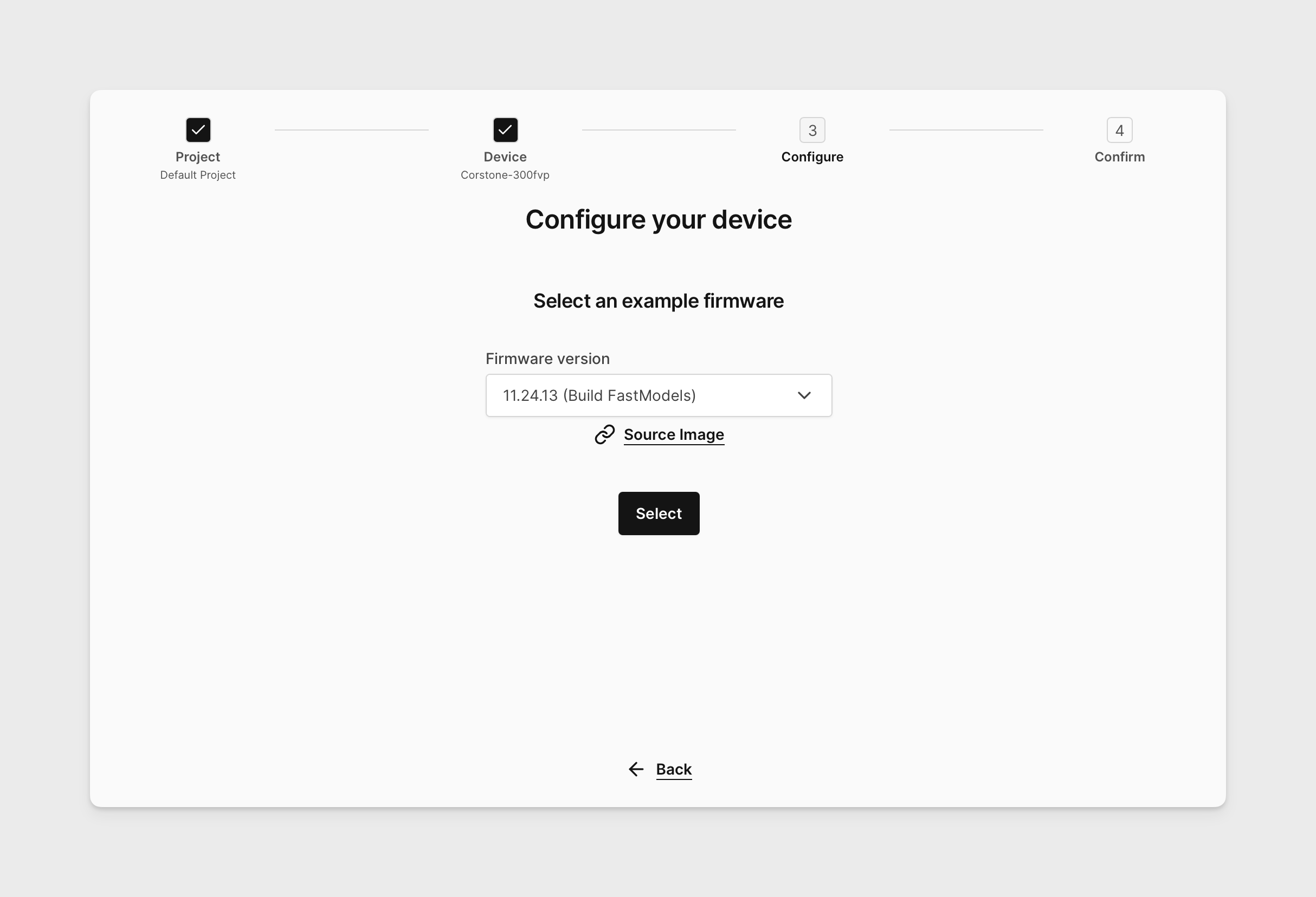 Keep default stock firmware