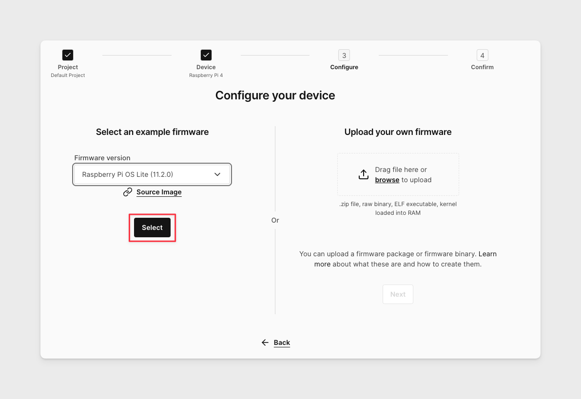 Configure your device