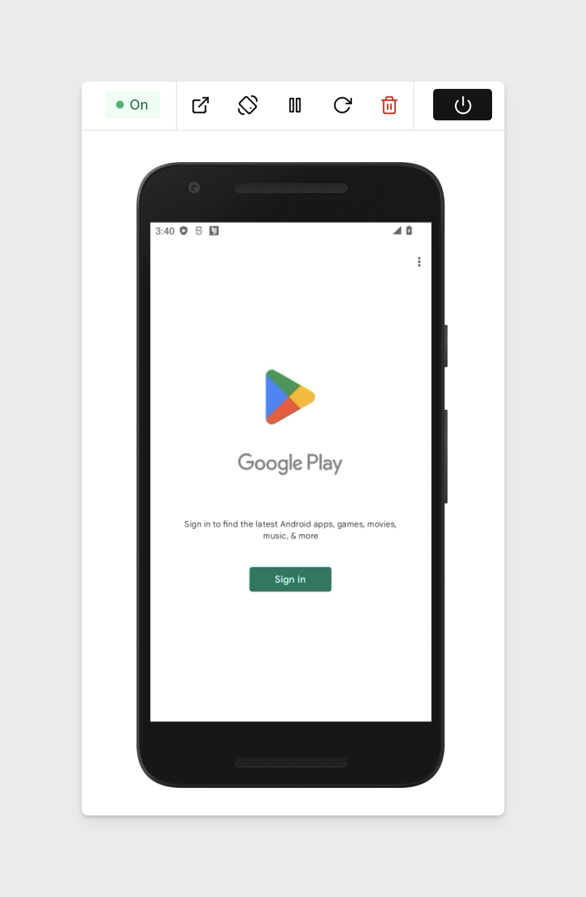 play store